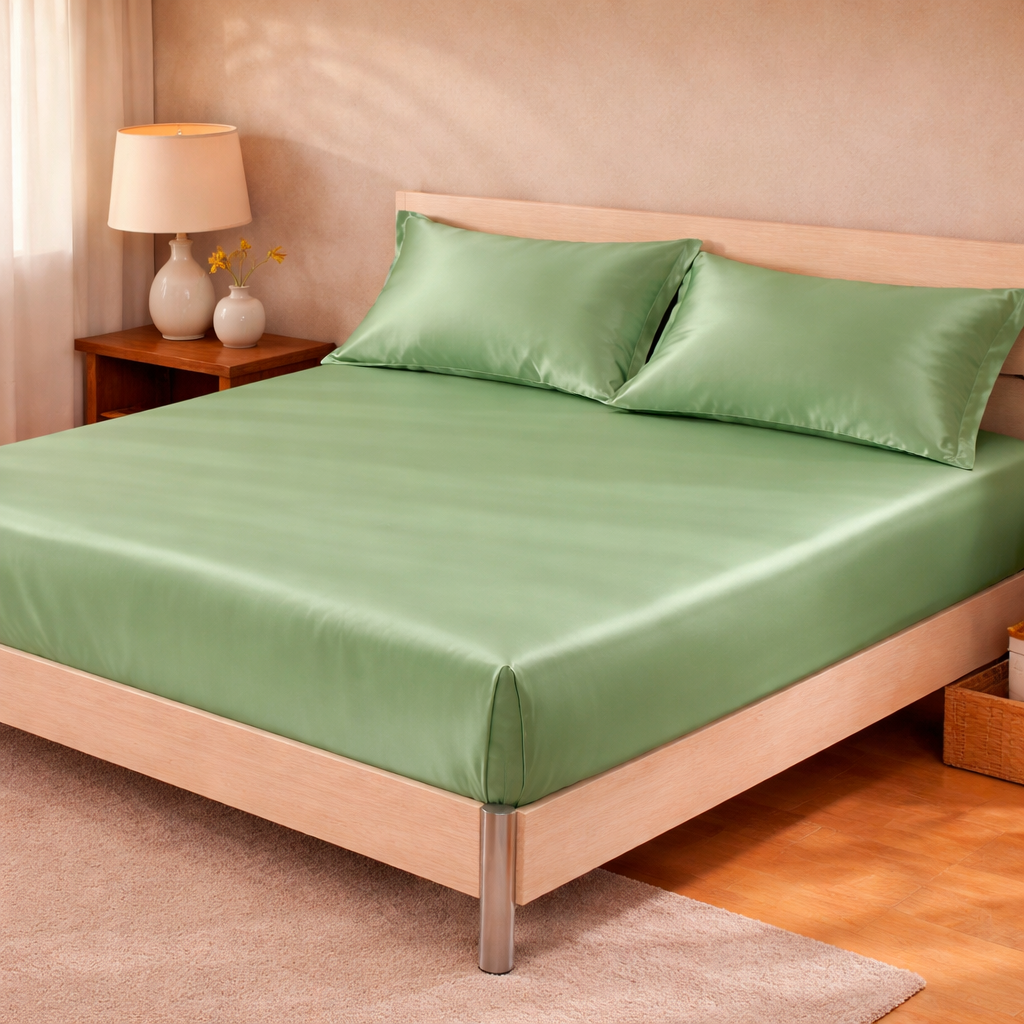 Drap housse en soie de Murier