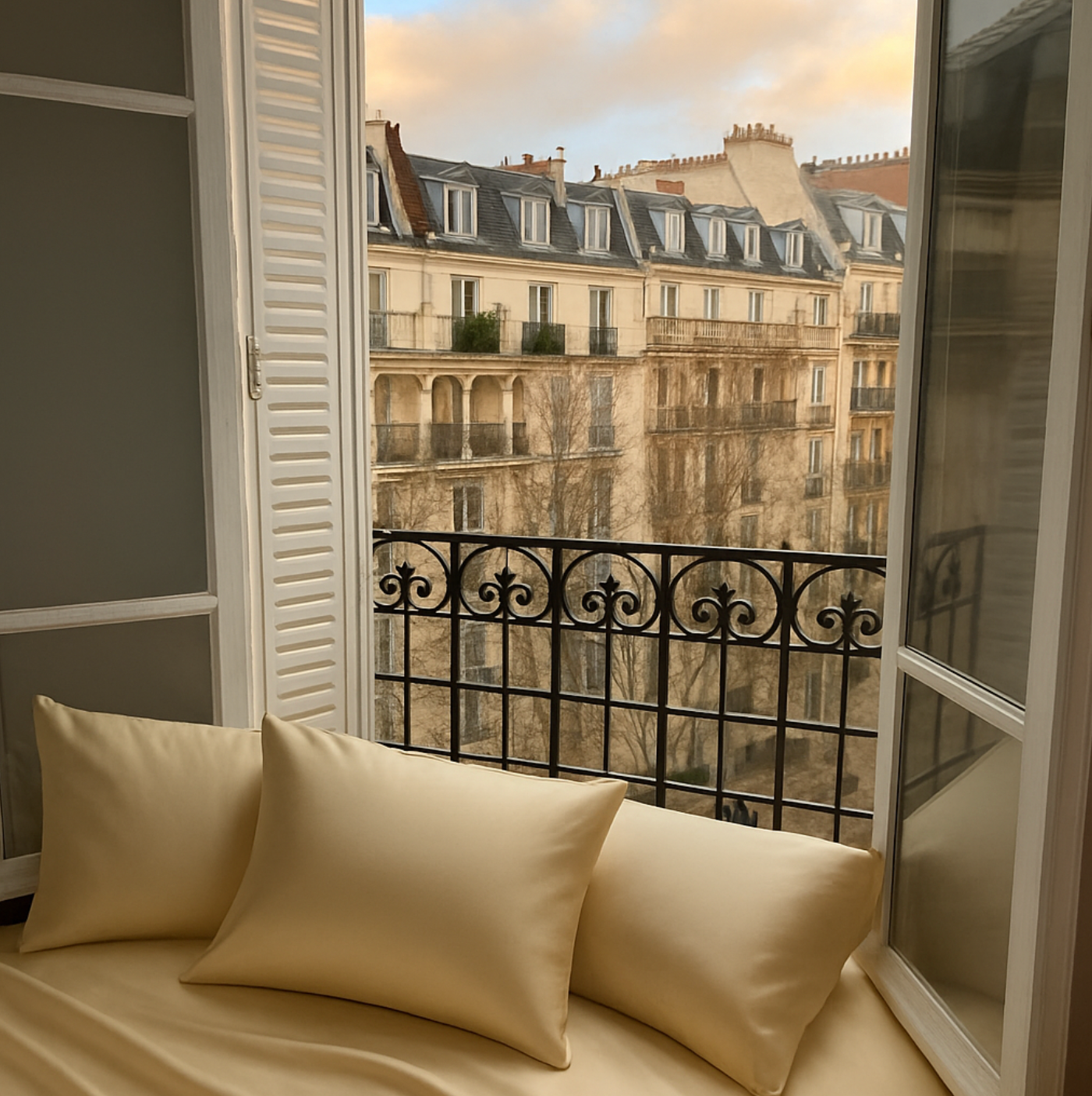 Taie d'oreiller en Soie de Murier