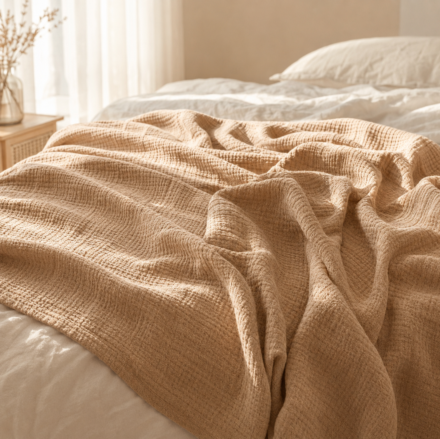 Couverture en mousseline de coton