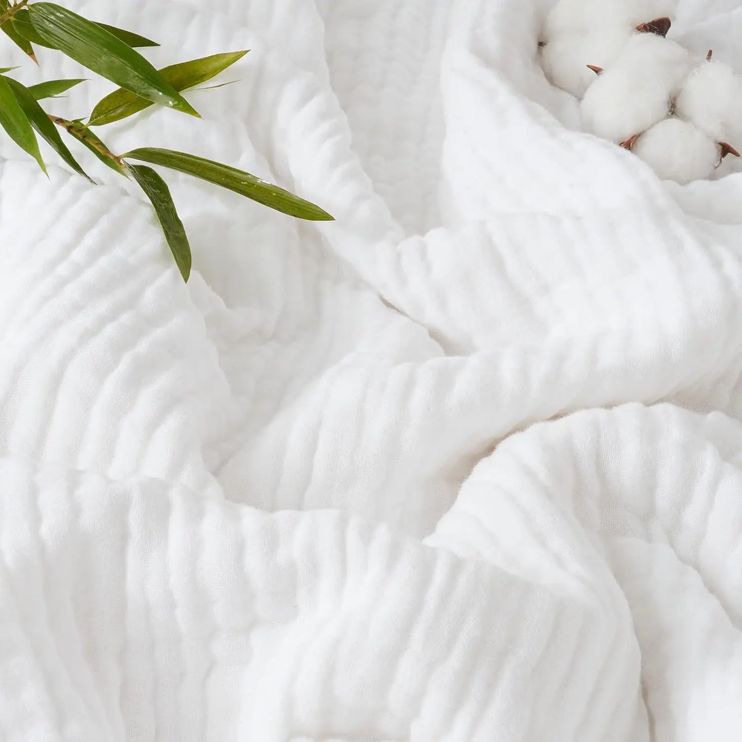Couverture en mousseline de coton