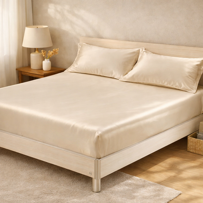 Drap housse en soie de Murier