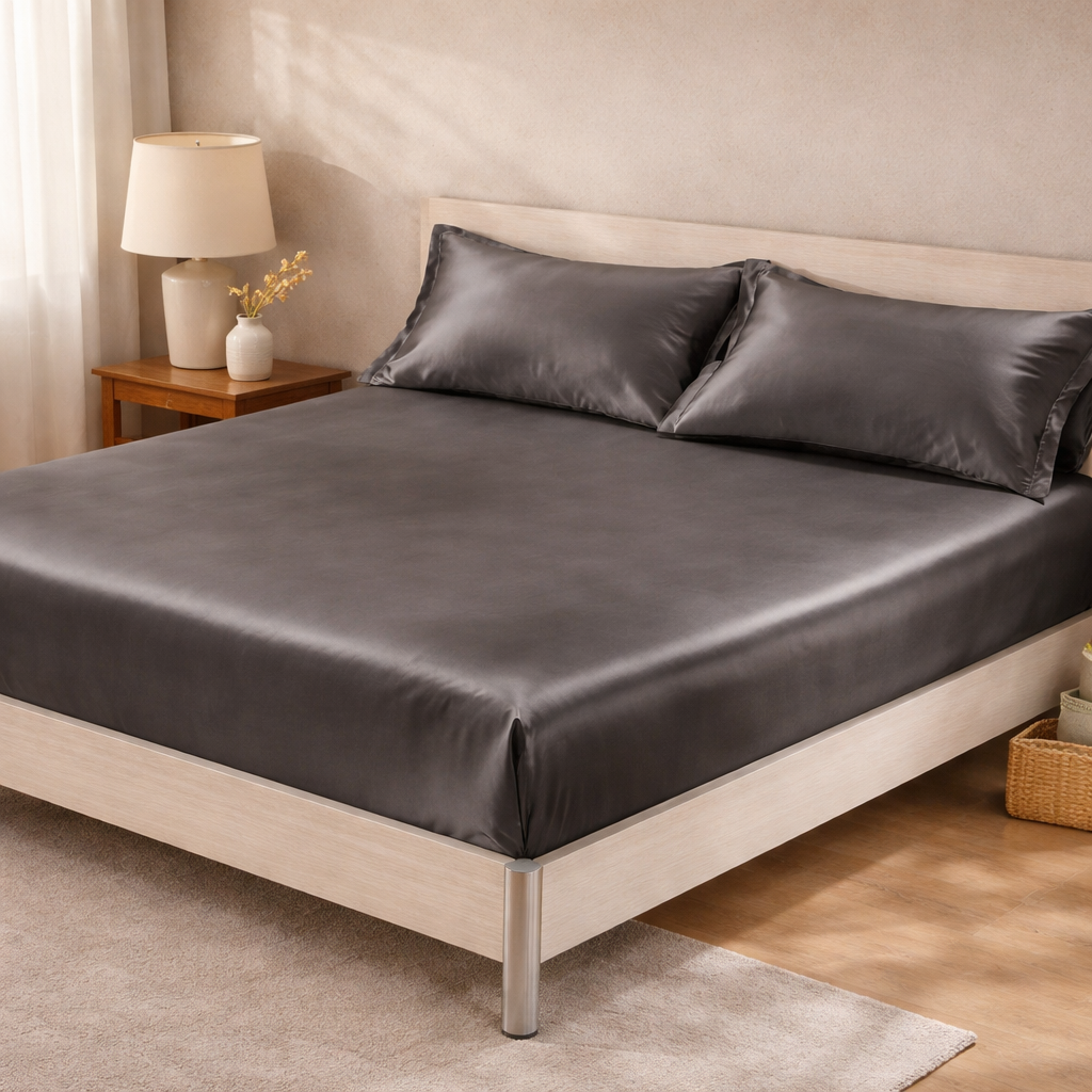 Drap housse en soie de Murier